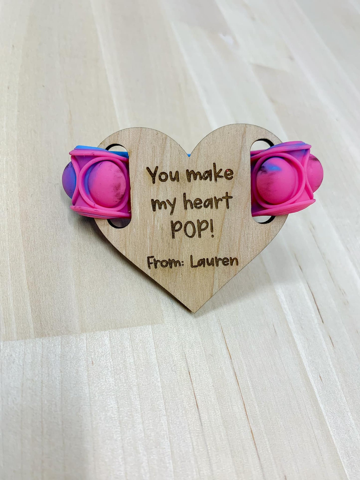 Pop It Bracelet Valentines