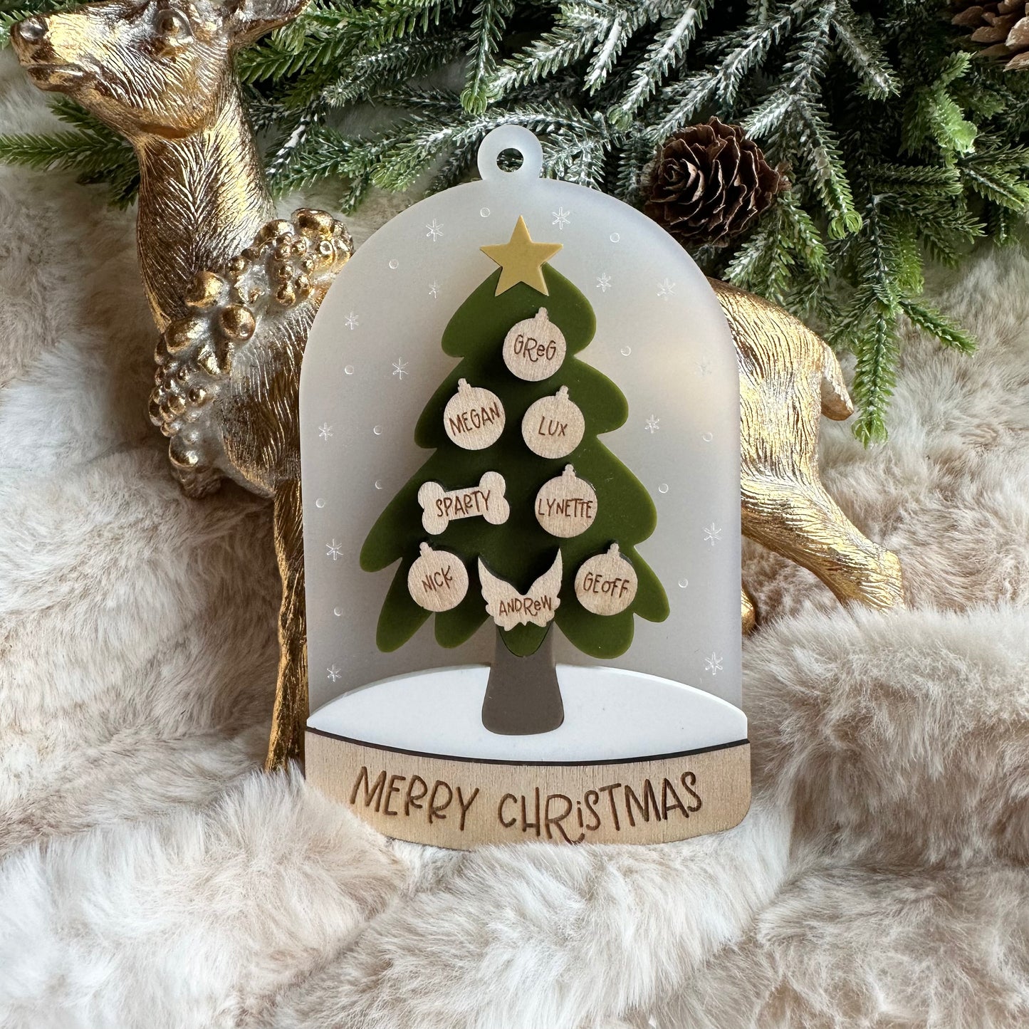 Snow Globe Family Tree