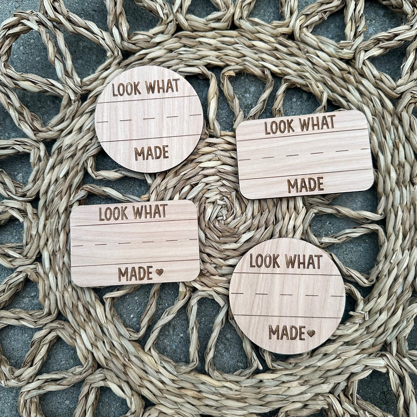 Look What I Made Magnet - Add Your Handwriting