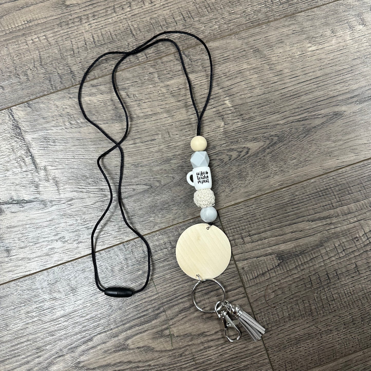 Breakaway Silicone Bead Lanyard