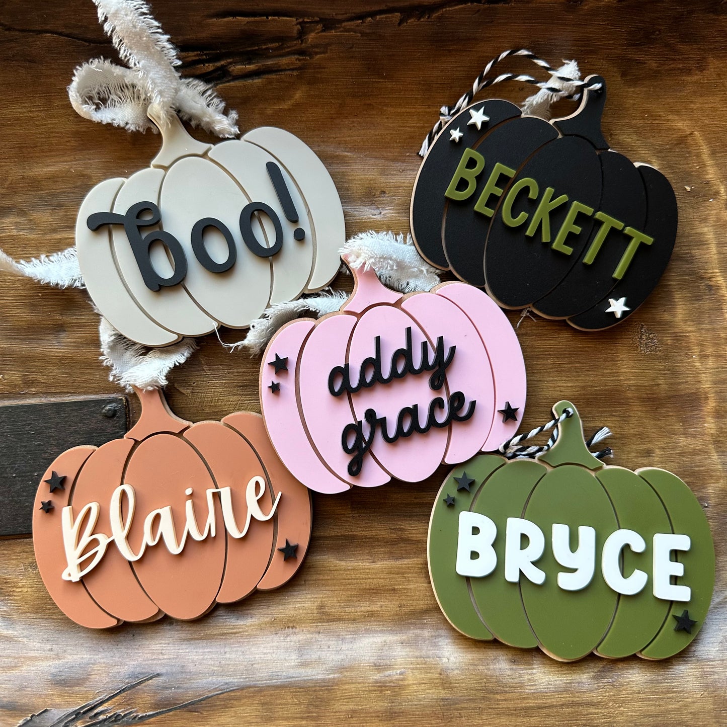 Pumpkin Tags
