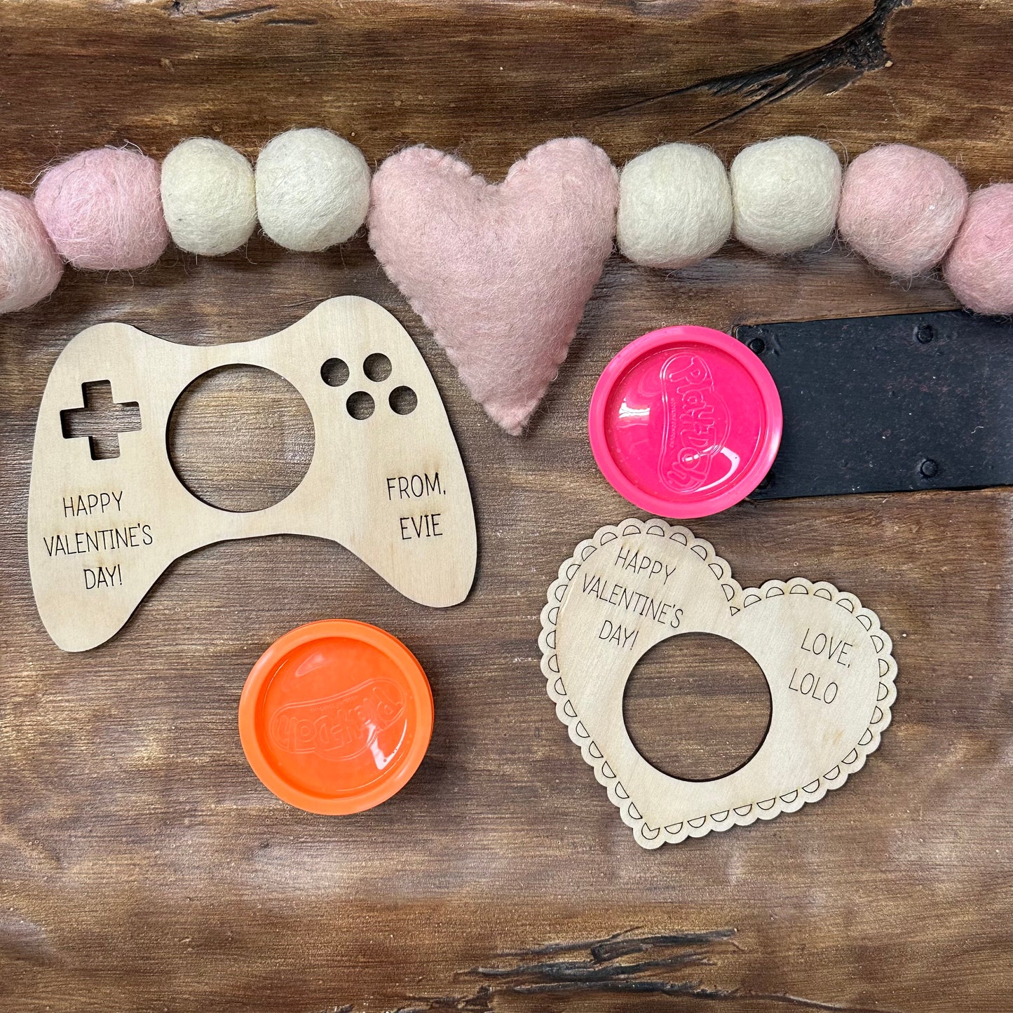 Play Doh Valentines