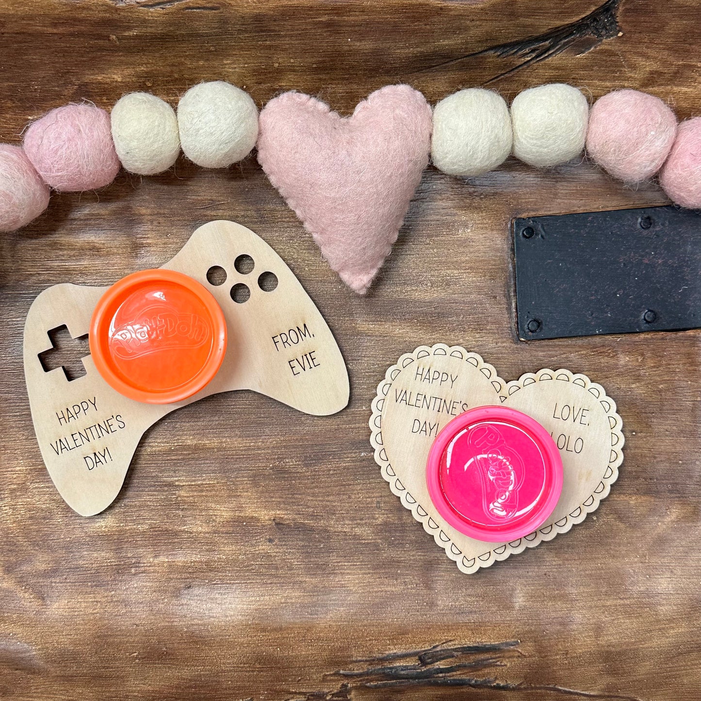 Play Doh Valentines