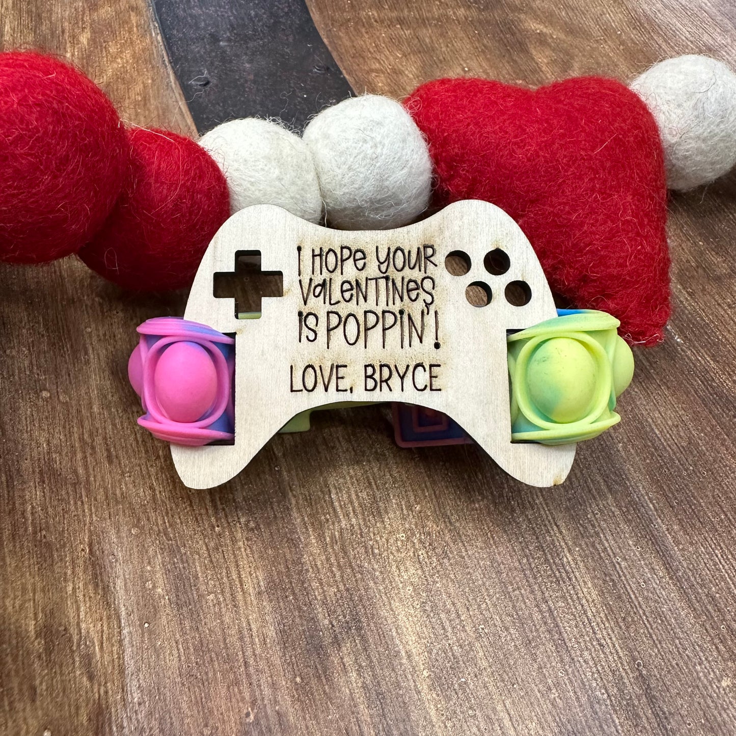 Pop It Bracelet Valentines