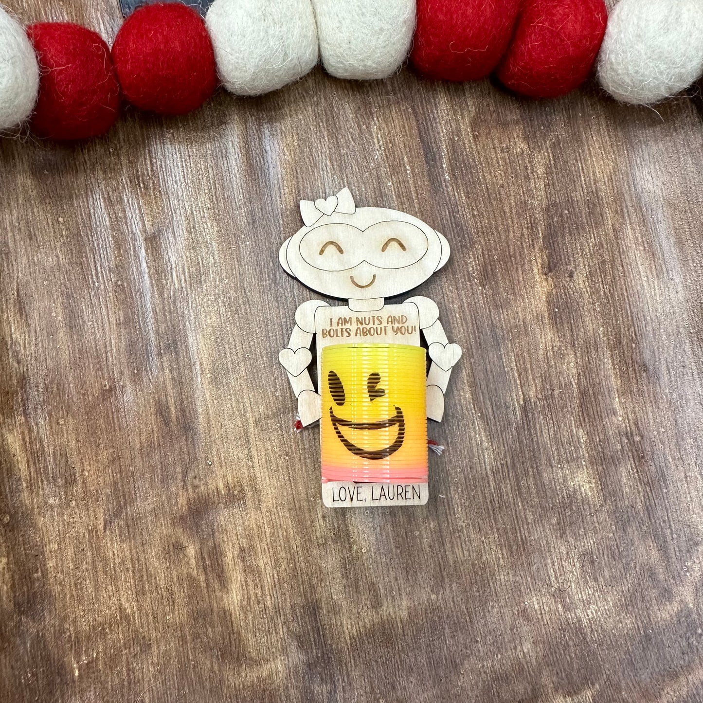 Robot Slinky Valentine