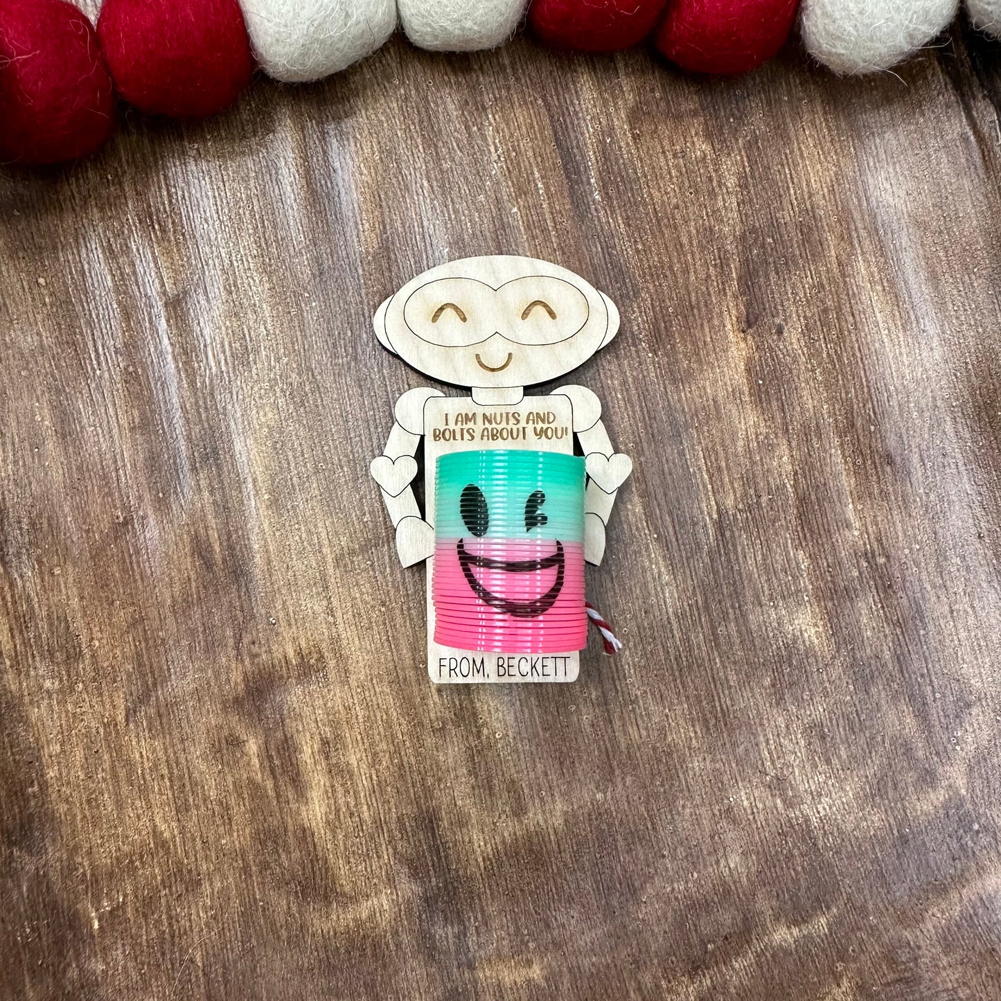 Robot Slinky Valentine