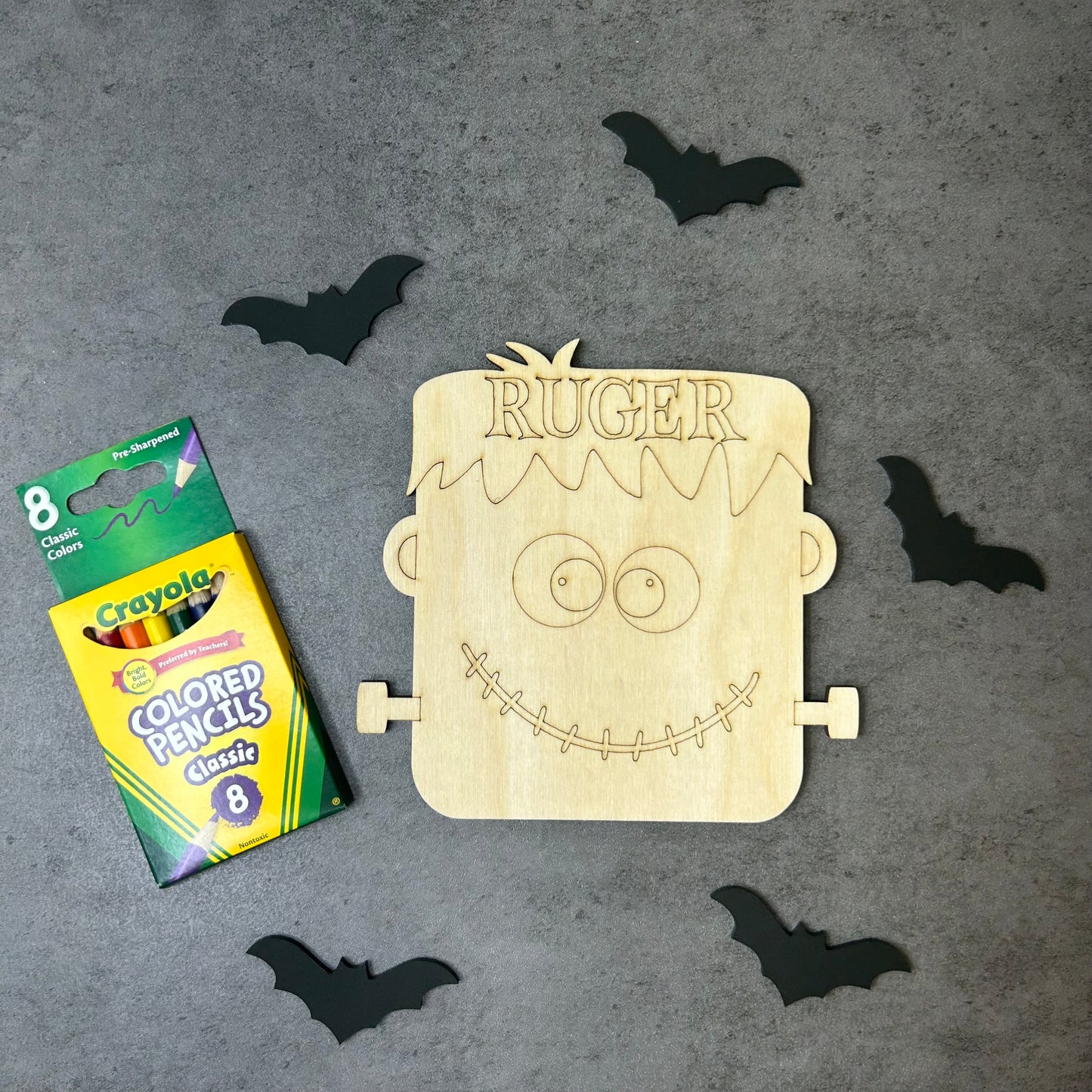 Halloween Personalized Frankenstein Craft Kit