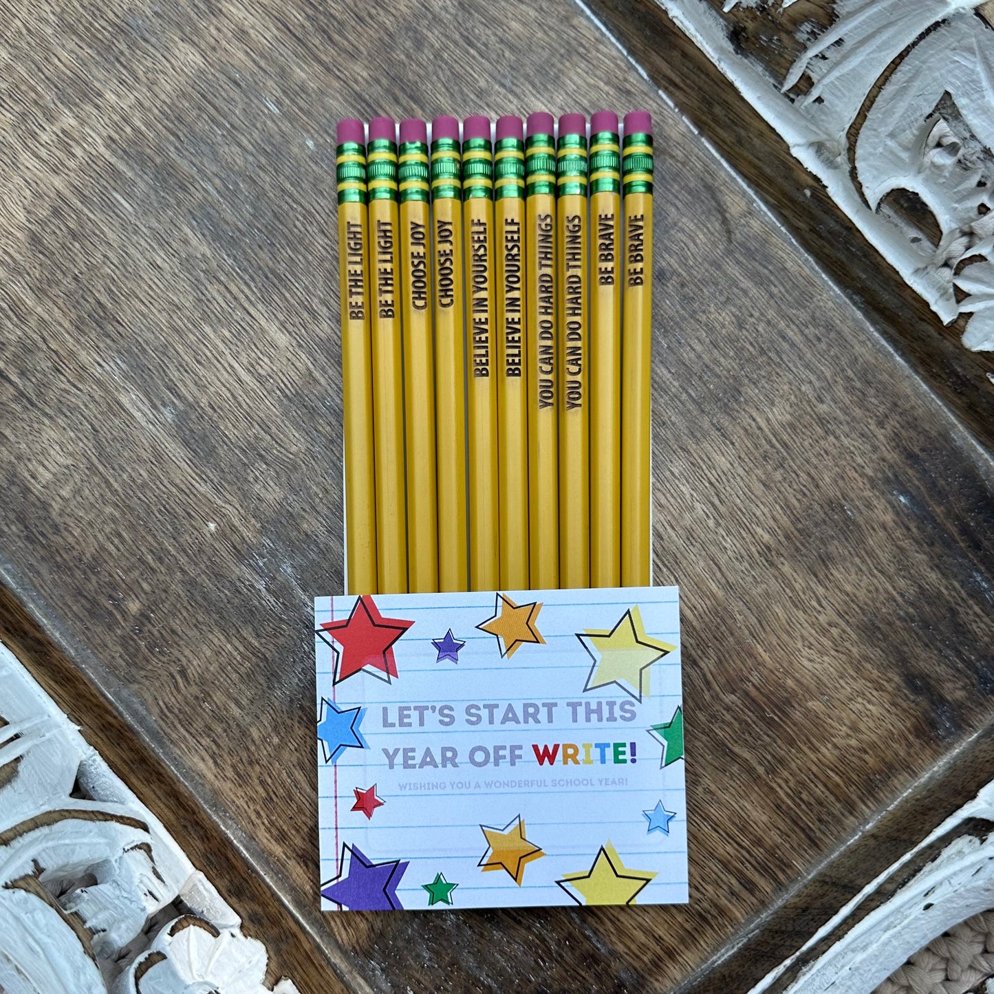 Personalized Ticonderoga Pencils
