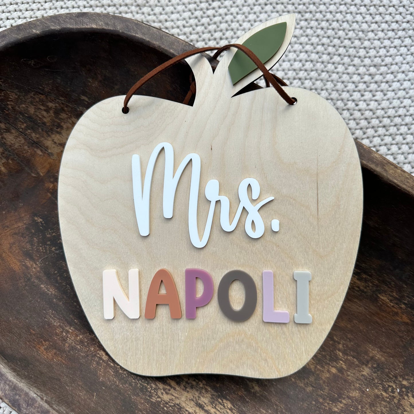 Apple Teacher Door Signs