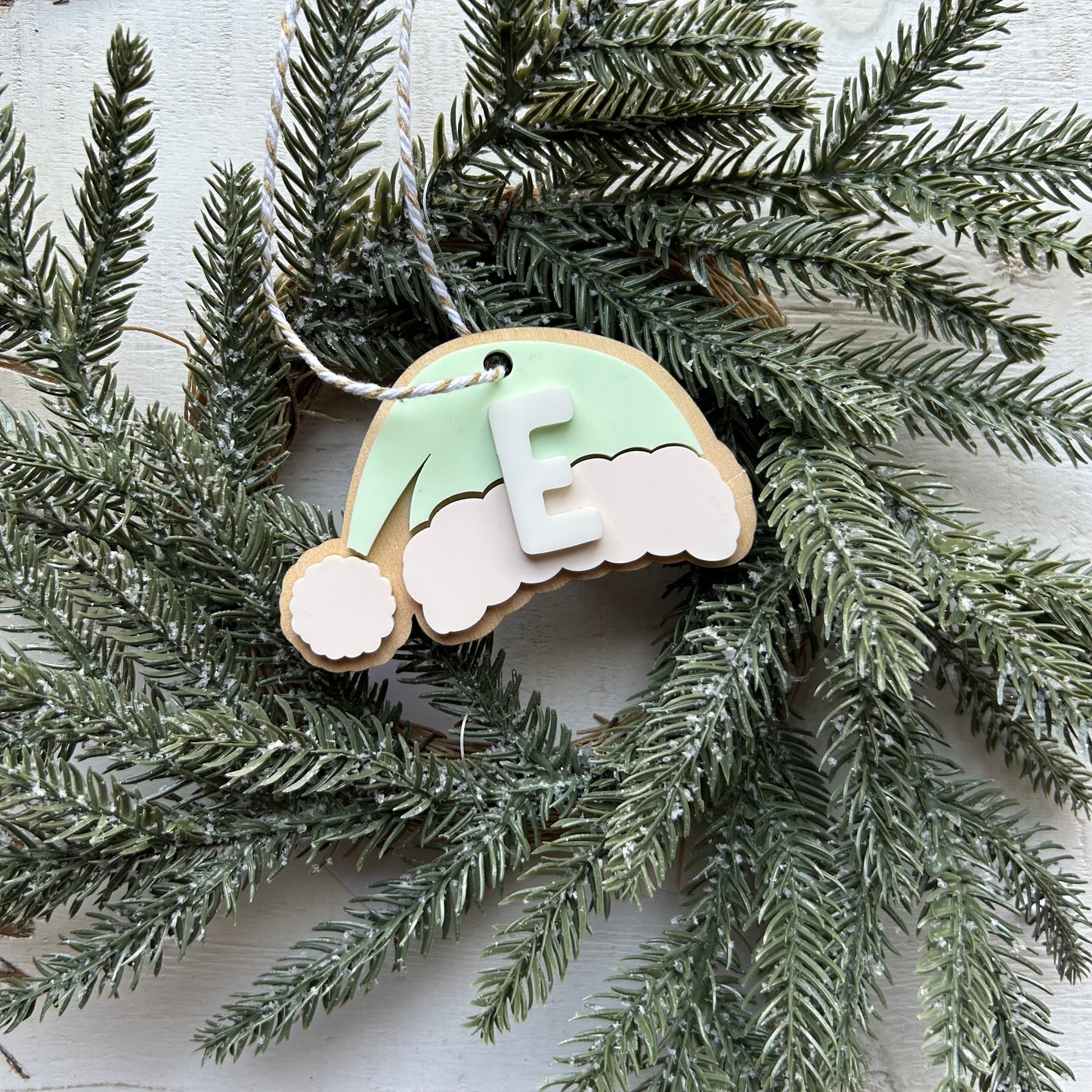Santa Hat Tag / Stocking Tag