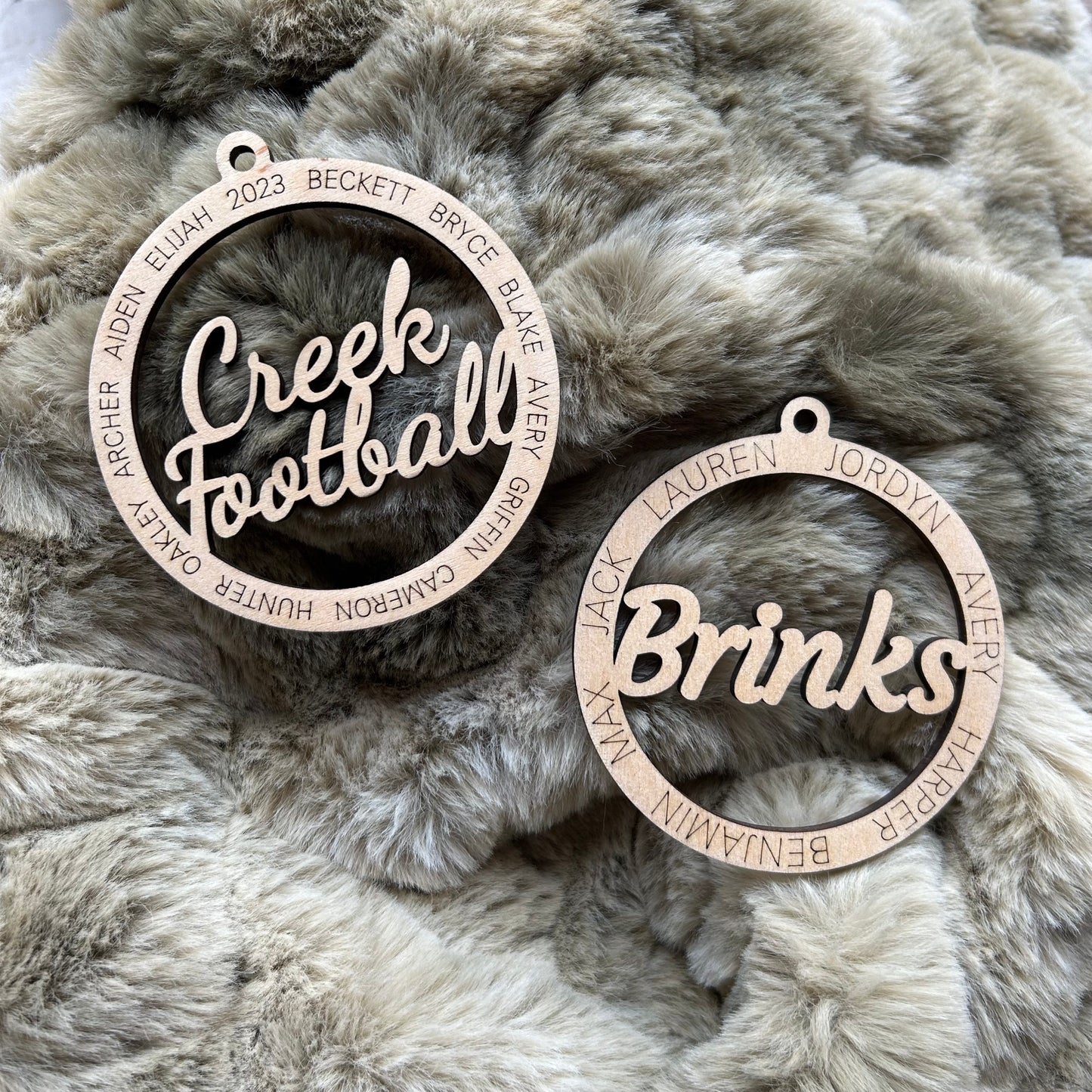 Family, Business or Sports Team Ornament
