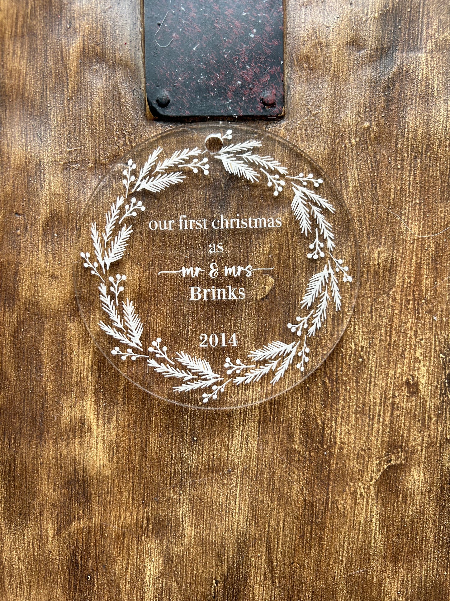 Our First Christmas Ornament