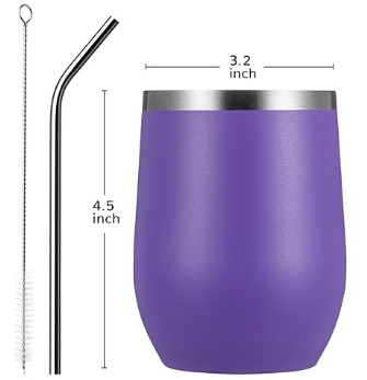 Custom Engraved Wine Tumbler | 12oz