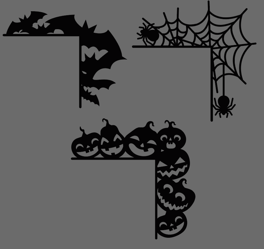 Halloween Door Corner - Acrylic