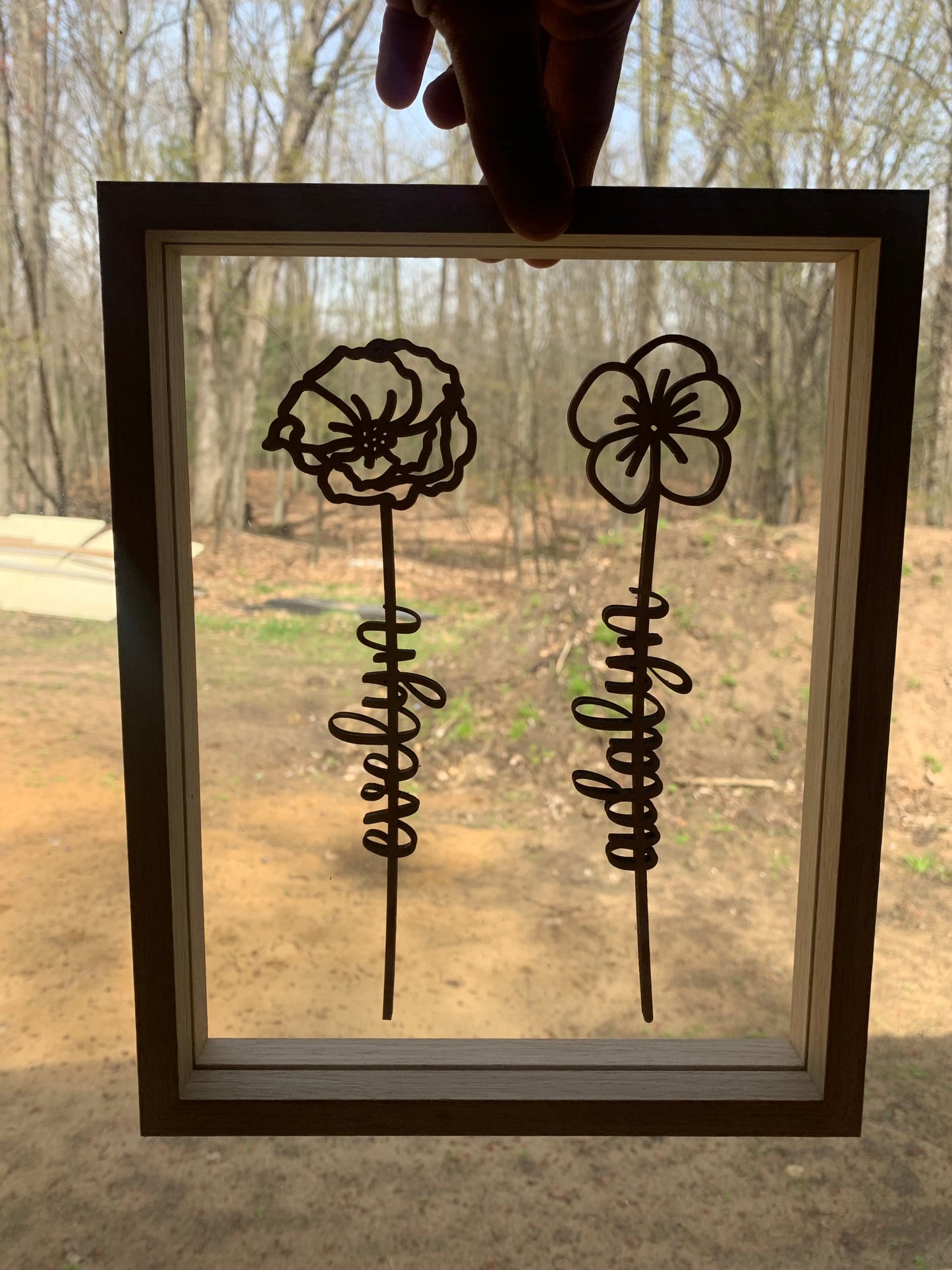 Personalized Birth Month Flower Art