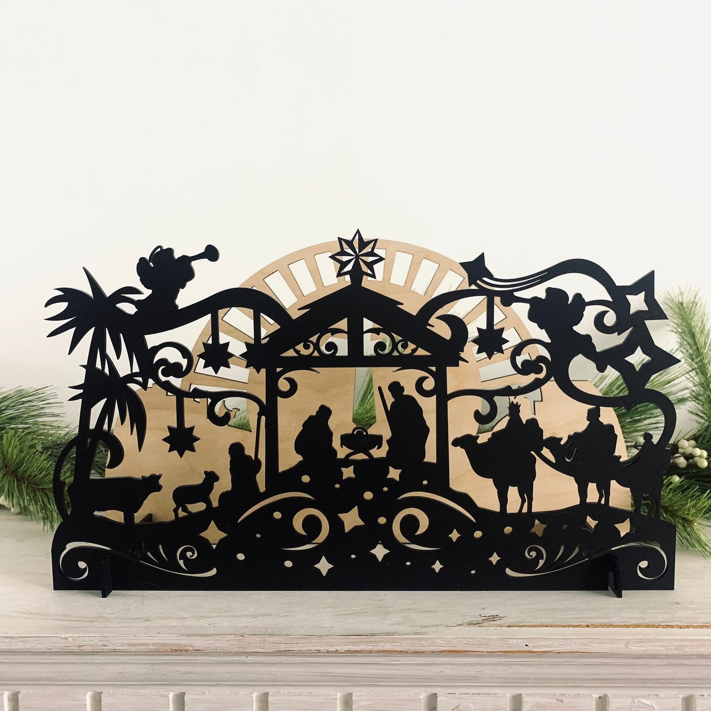 Santa/Nativity Frame Set