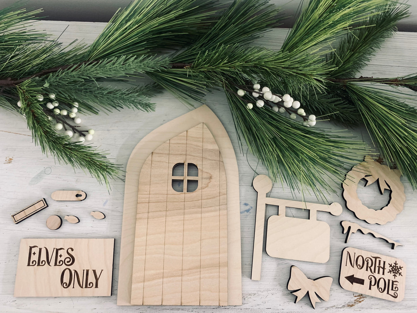 Elf Door Christmas Craft Kit - Christmas