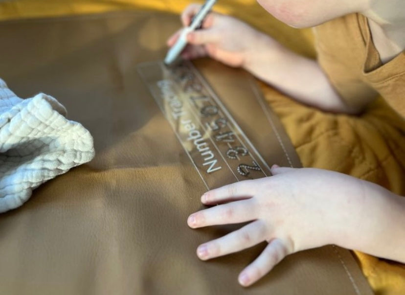 Number Tracing Dry Erase Board | 1-10