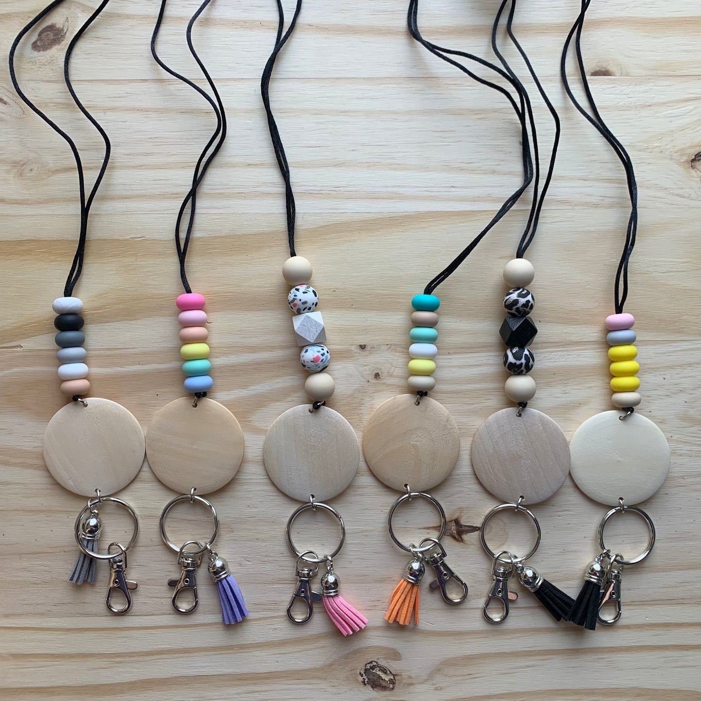 Breakaway Silicone Bead Lanyard