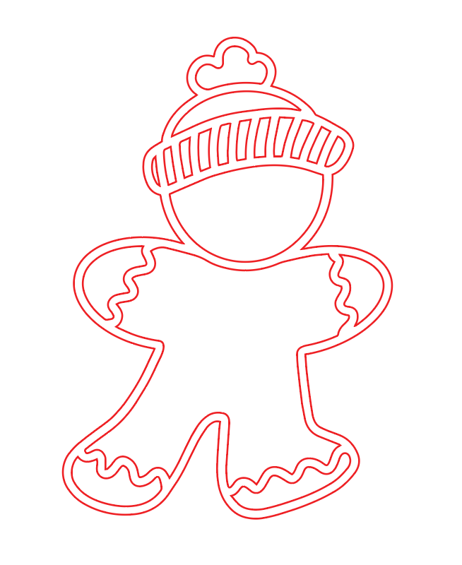 Personalized Gingerbread Ornament