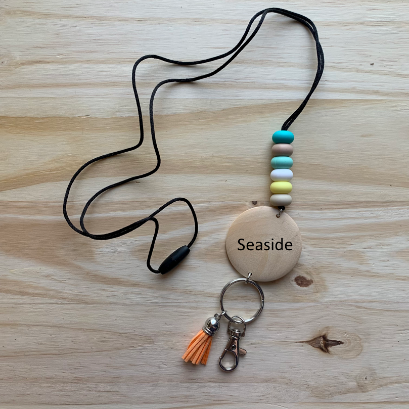 Breakaway Silicone Bead Lanyard