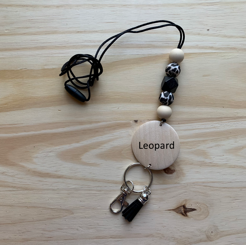 Breakaway Silicone Bead Lanyard