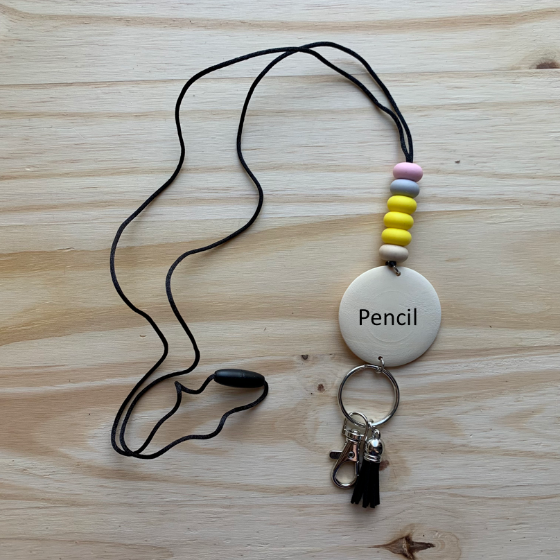 Breakaway Silicone Bead Lanyard