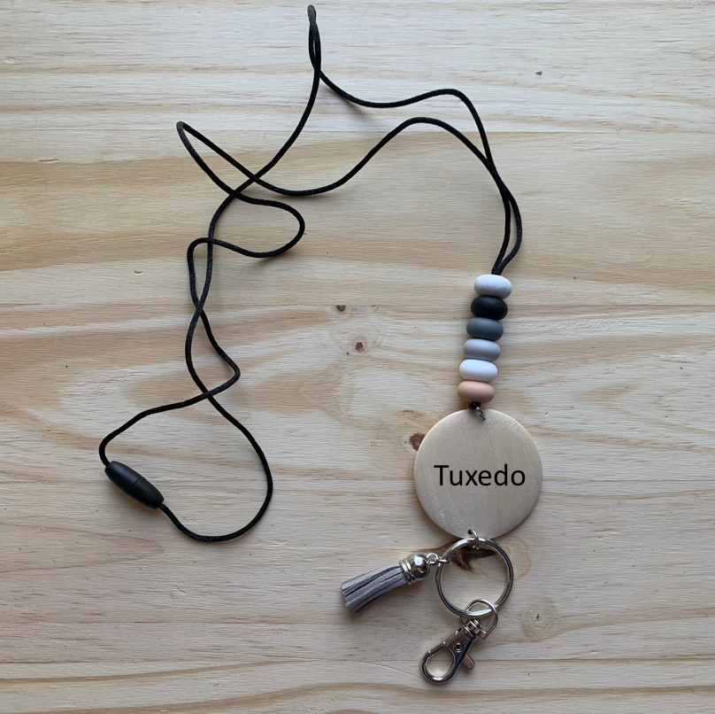 Breakaway Silicone Bead Lanyard