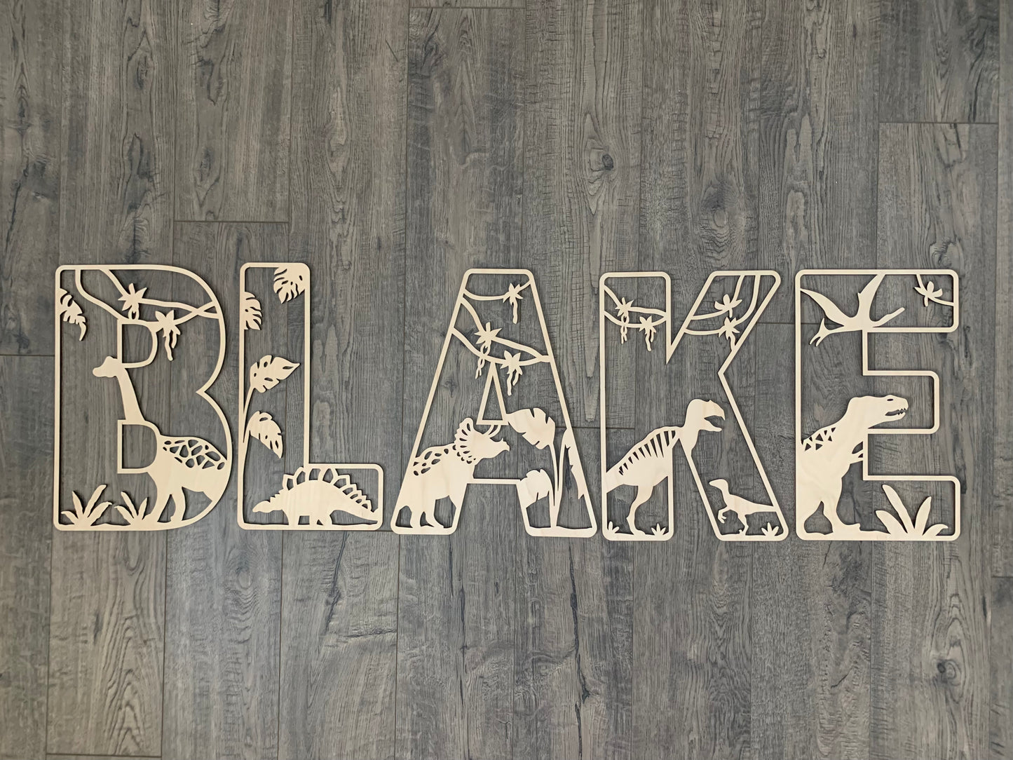 Dinosaur Name Sign