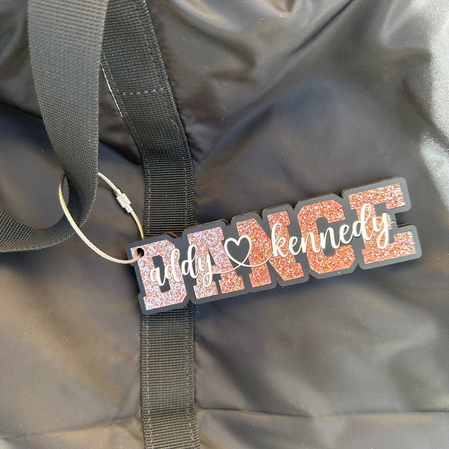 Word Sports Bag Tag
