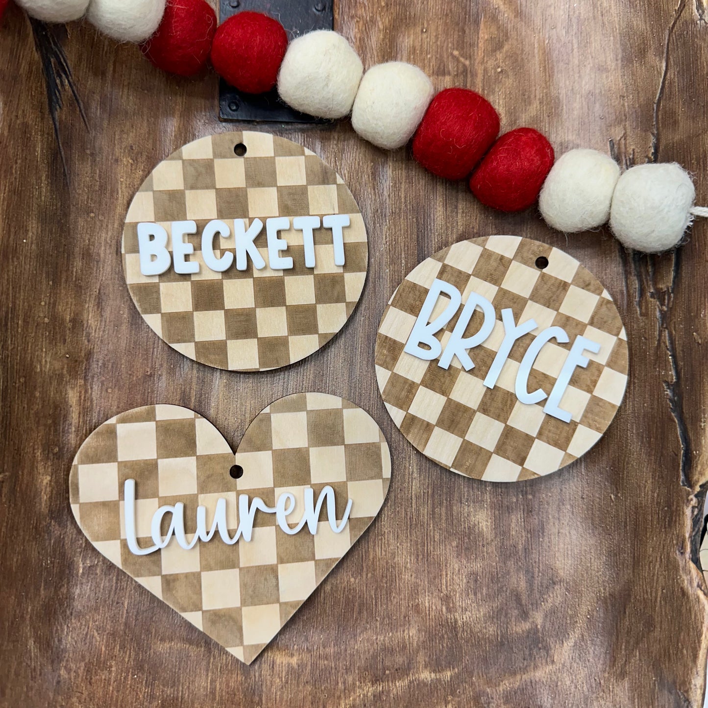 Checker Board Tags