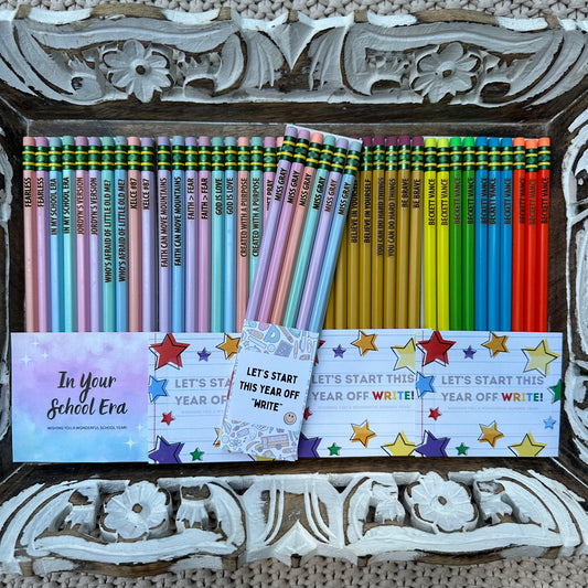 Personalized Ticonderoga Pencils