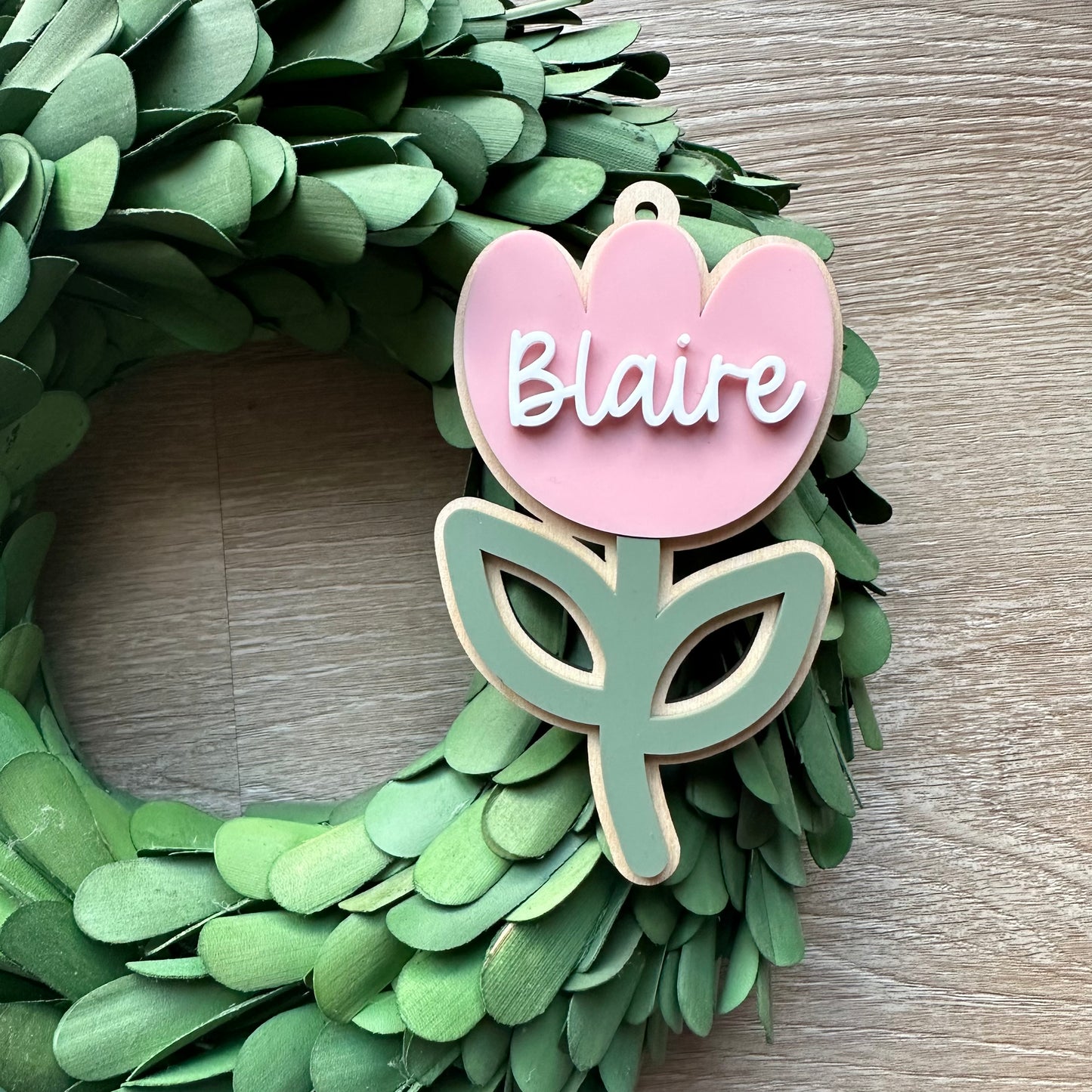 Tulip Easter Tag