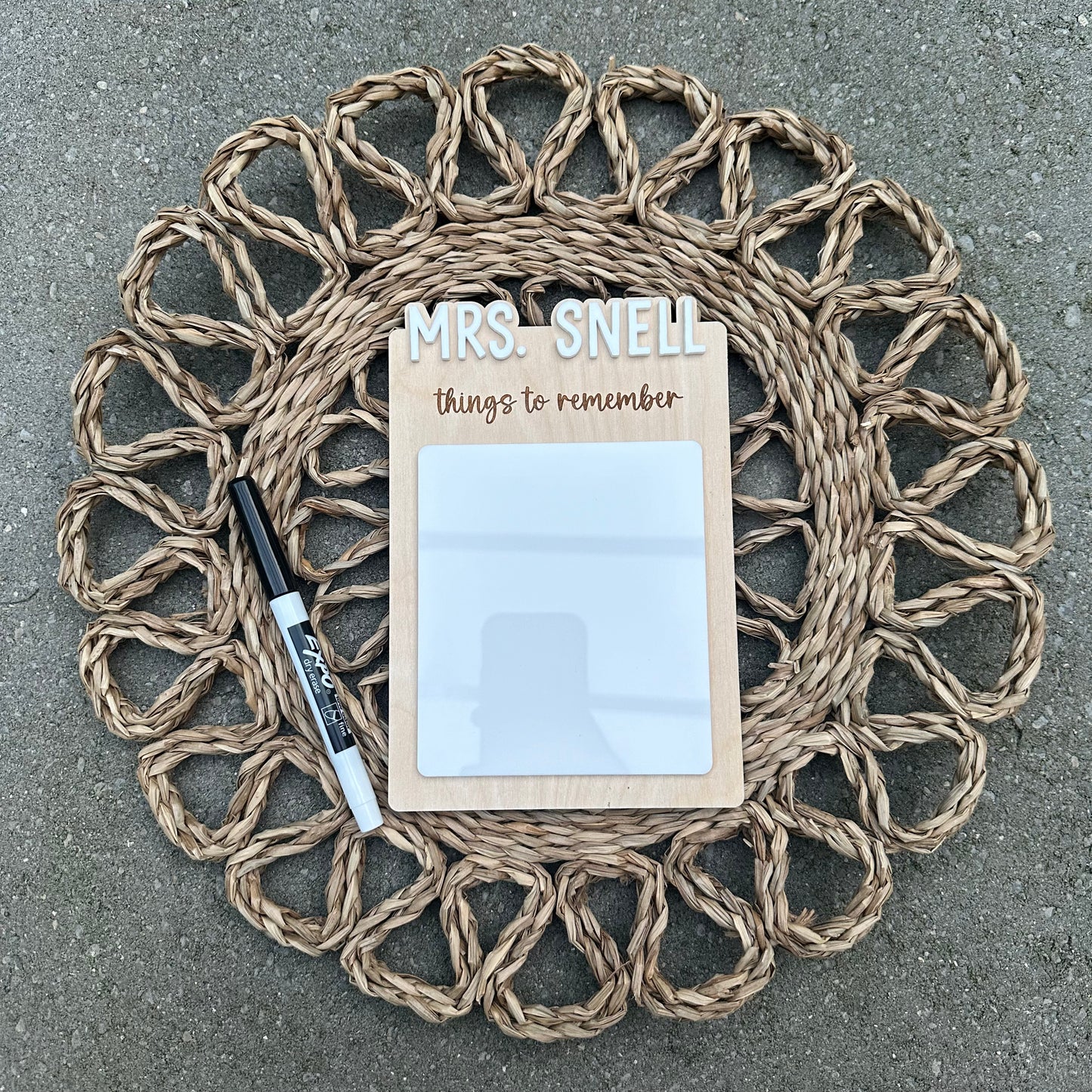 Dry Erase Notes Magnet