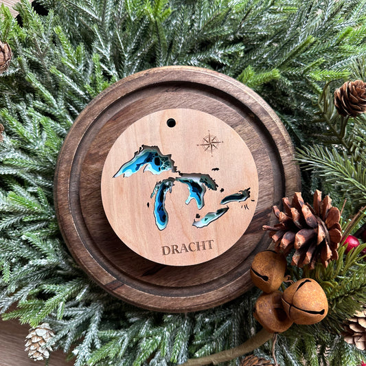 Lake Depth Shelf Sign