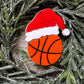 Sports Santa Hat Ornament - Personalized