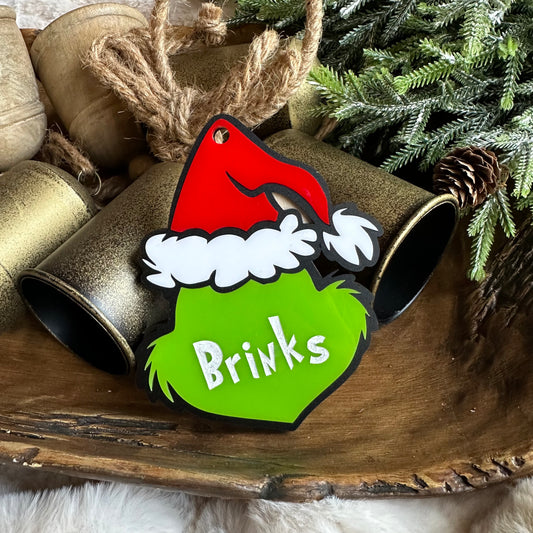 Grinch Single Ornament