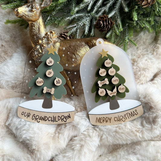 Snow Globe Family Tree