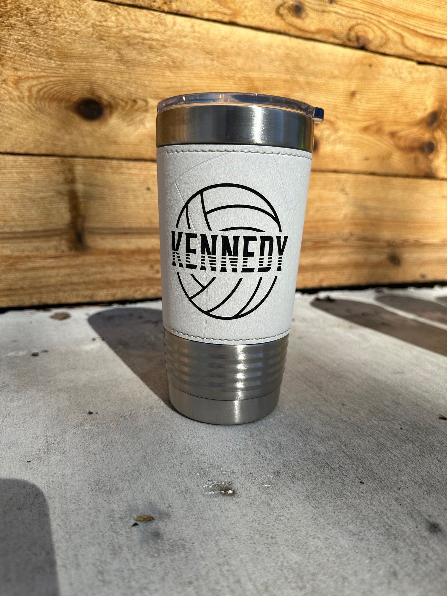 Leather Sports Tumbler