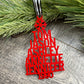 Family Christmas Name Tree Ornament