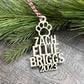 Family Christmas Name Tree Ornament
