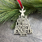 Family Christmas Name Tree Ornament