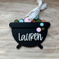 Halloween Cauldron Tags