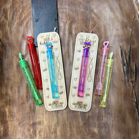 Bubble Wand Valentine