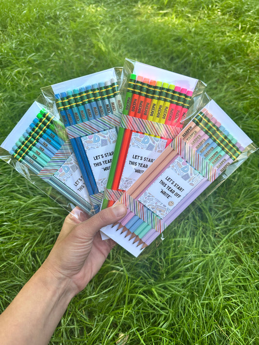 Personalized Ticonderoga Pencils