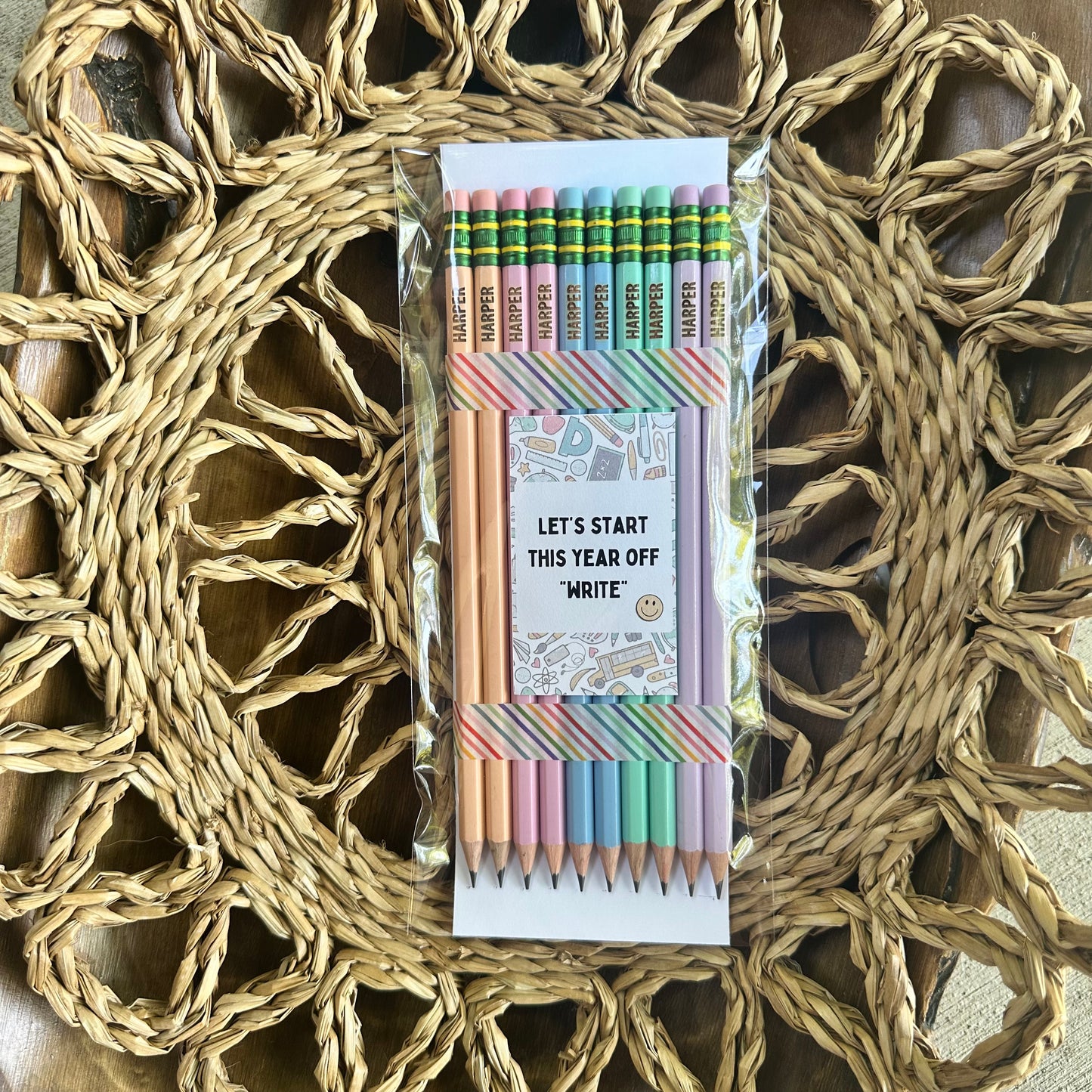 Personalized Ticonderoga Pencils