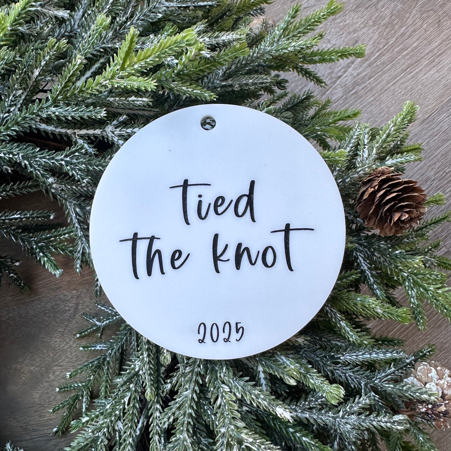 Black & White Ornament