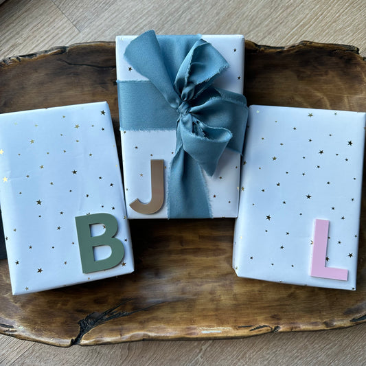 Gift Tag Initial - 3M