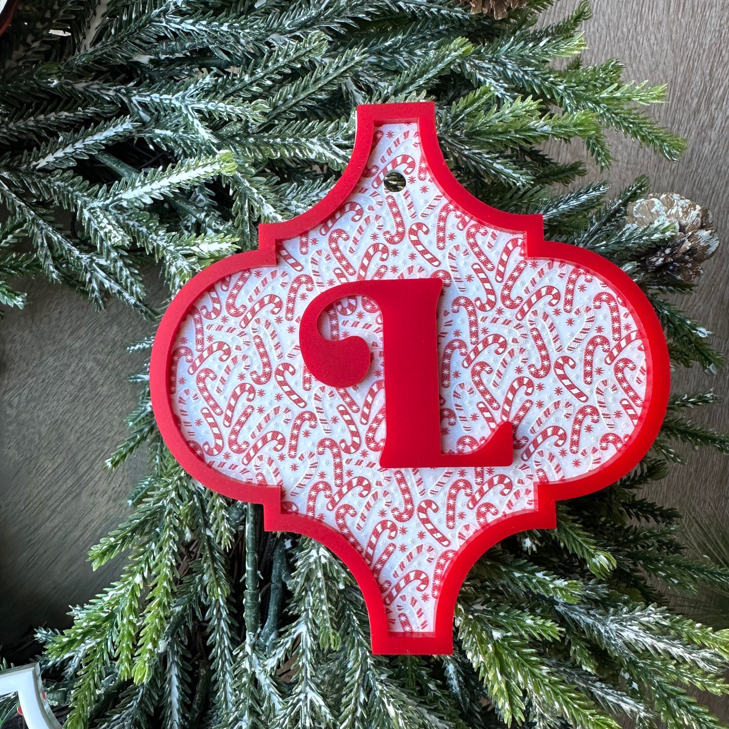 Initial/Name Personalized Acrylic Ornament