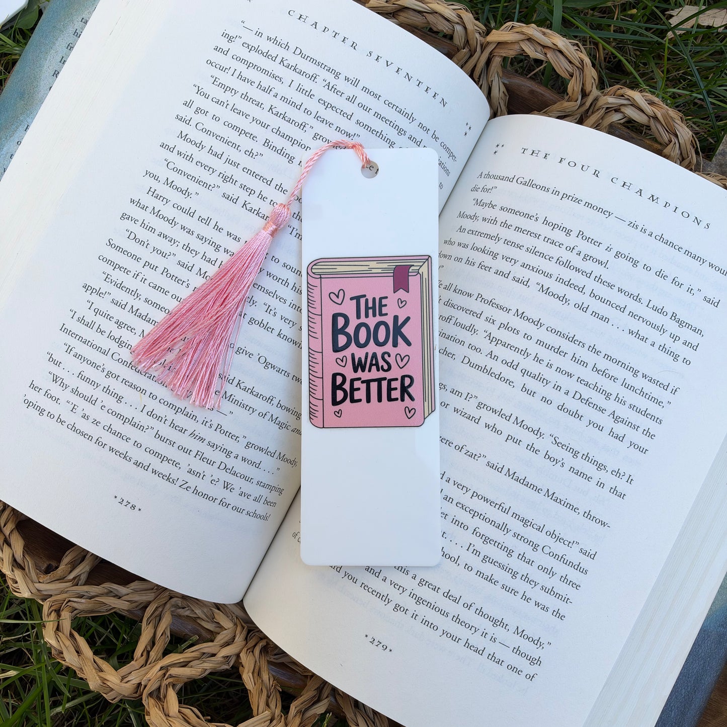 Pretty in Pink Bookmarks